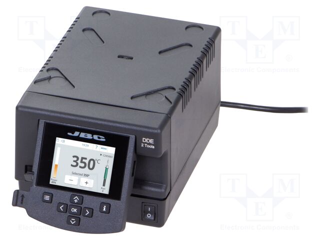 Station: control unit; 200W; 90÷450°C; 230VAC; Display: LCD; ESD