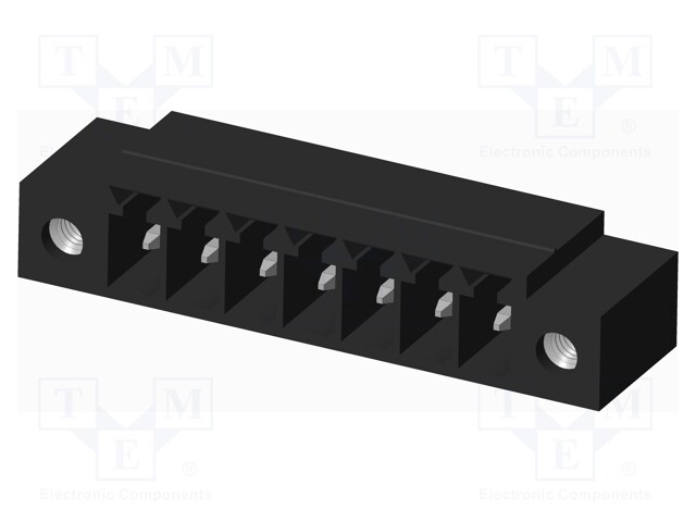 Connector: pluggable terminal block; socket; male; on PCBs