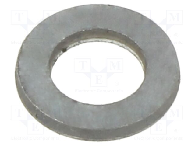 Washer; round; M6; D=12mm; h=1.6mm; steel; Plating: none