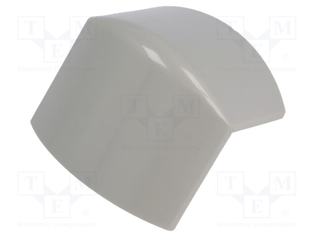 Outside corner; Colour: grey; Mat: ABS; UL94HB; Application: RD-40