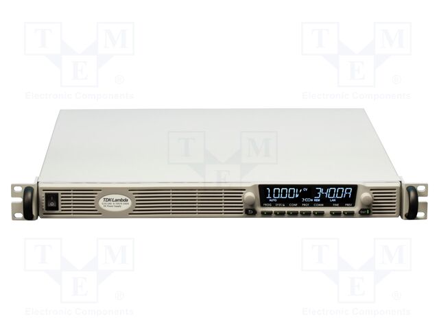 Laboratory power supply: programmable; single-channel; 0÷500VDC