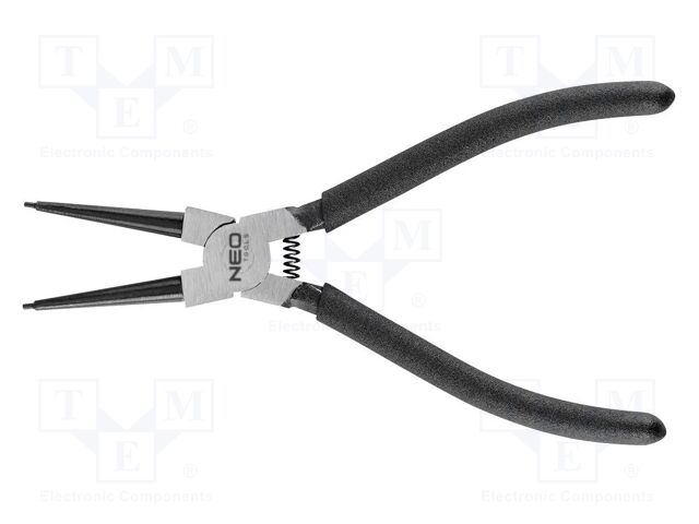Pliers; for circlip; internal; 19÷60mm; Pliers len: 180mm; Ø: 1.3mm