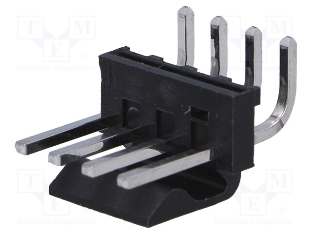 Socket; wire-board; male; KK 396; 3.96mm; PIN: 4; THT; 7A; tinned