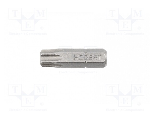 Screwdriver bit; Torx®; TX10; Overall len: 25mm; 5pcs.
