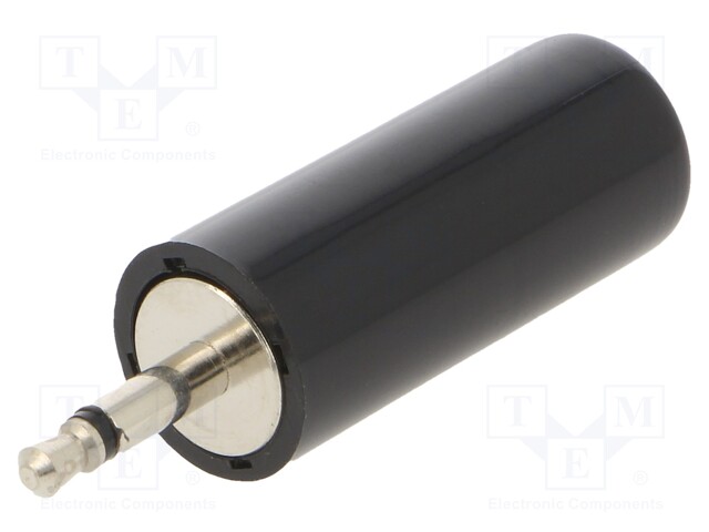 Plug; Jack 2,5mm; male; mono; straight; for cable; soldering; 4mm