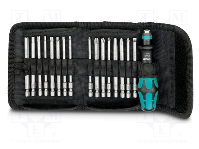 Tool: screwdriver bit; Pcs: 17