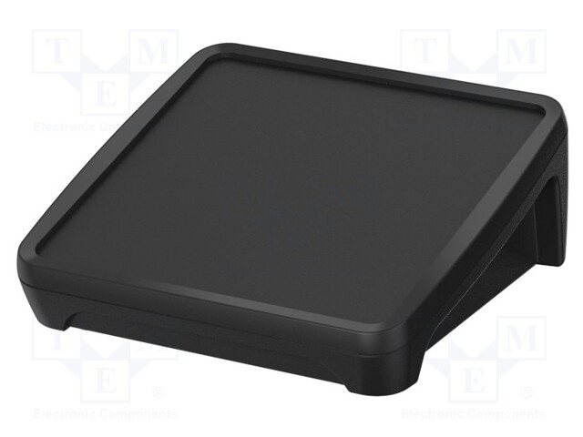 Enclosure: desktop; BoPad; X: 164mm; Y: 160mm; Z: 68.4mm; ABS; black