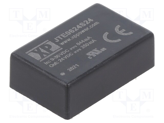 Converter: DC/DC; Mounting: THT
