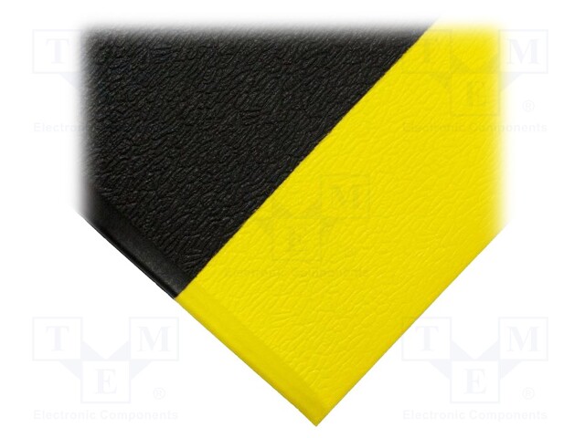 Anti fatigue mat; Width: 0.9m; L: 1.5m; Mat: PVC,foam; Colour: black