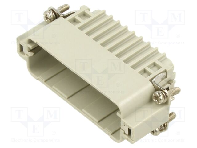 Connector: HDC; contact insert; male; CDD; PIN: 38; 38+PE; 10A; 600V