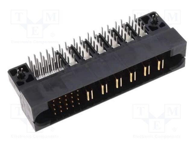Connector: wire-board; -20÷105°C; angled; PIN: 26; THT; male; 2.54mm