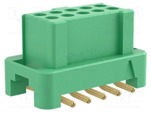 PCB Receptacle, Wire-to-Board, 1.25 mm, 2 Rows, 10 Contacts, Surface Mount, Gecko G125 Series