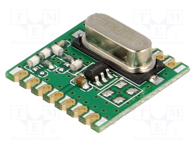 Module: RF; FM transmitter; FSK,GFSK,OOK; 868MHz; I2C; 1.8÷3.6VDC