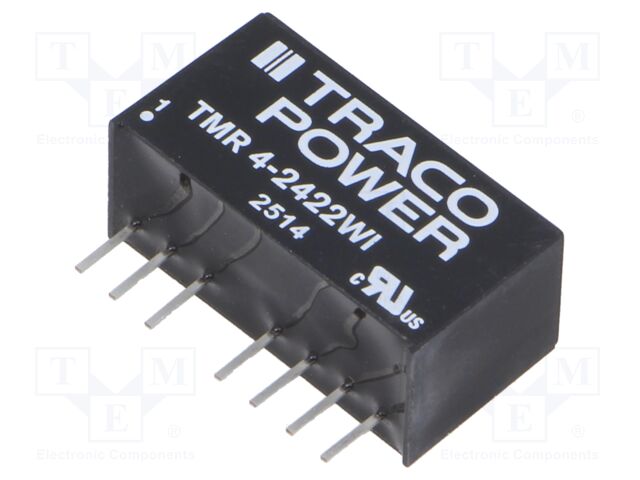 Converter: DC/DC; 4W; Uin: 9÷36V; Uout: 12VDC; Uout2: -12VDC; SIP8