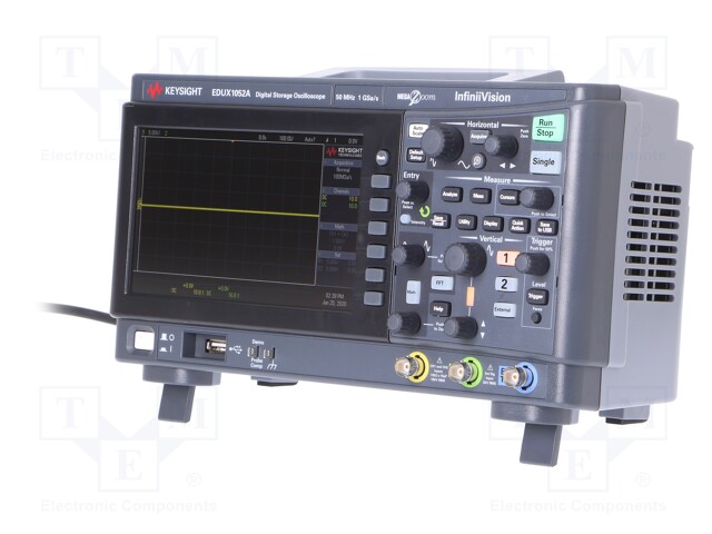 Oscilloscope: digital; Band: ≤50MHz; Channels: 2; 200kpts; 1Gsps