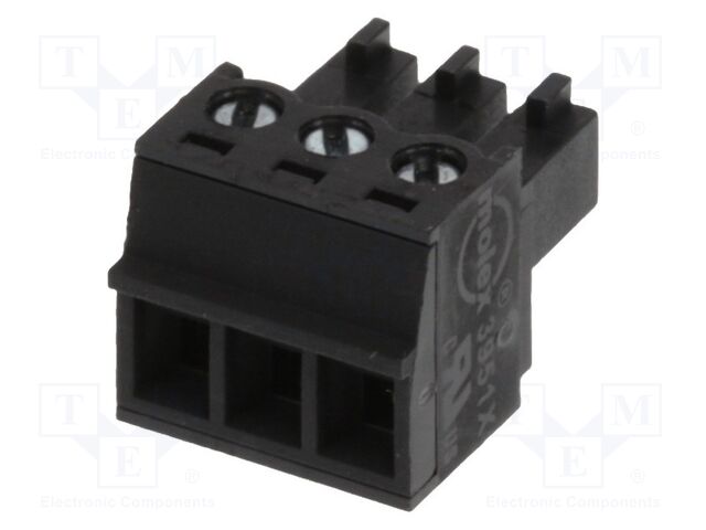 Pluggable terminal block