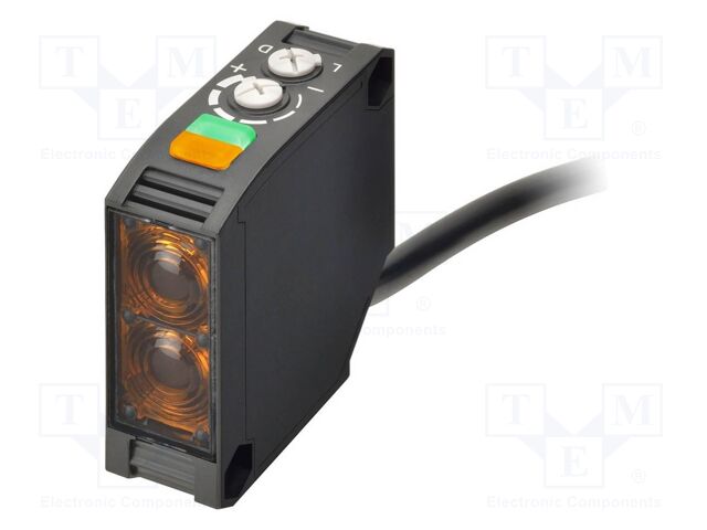 Sensor: photoelectric; NPN; DARK-ON,LIGHT-ON; retro-reflective