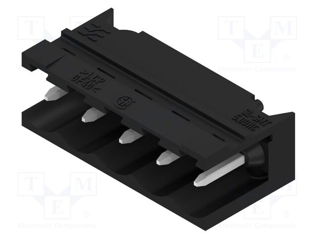 Pluggable terminal block