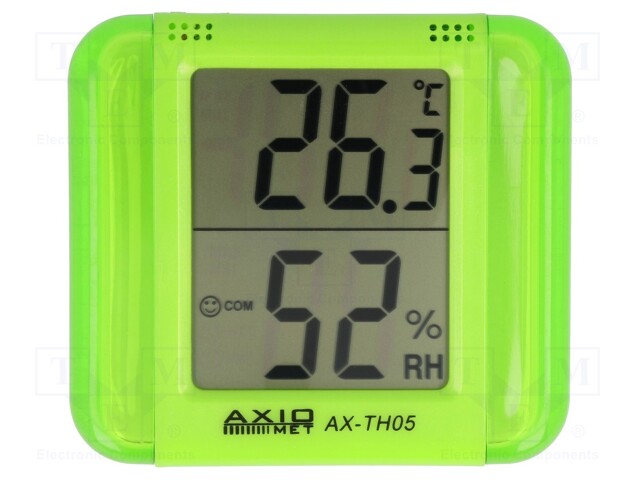 Thermo-hygrometer; LCD; -50÷70°C; Accur: ±1°C; 0.1°C; 10÷99%RH