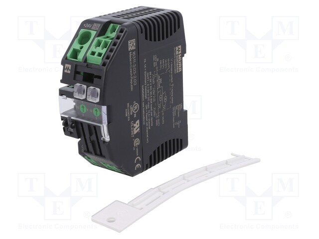 Module: mains; for DIN rail; 24VDC; 18÷30VDC; Mounting: DIN; IP20