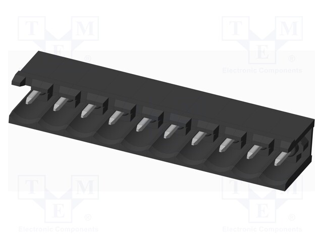 Connector: pluggable terminal block; socket; male; on PCBs