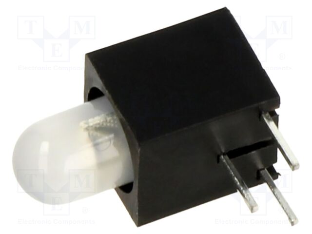 LED; in housing; 5mm; No.of diodes: 1; red,green; 30mA; 40°; 35mcd