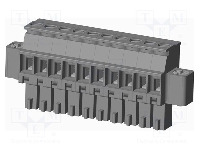 Connector: pluggable terminal block; plug; female; angled 90°