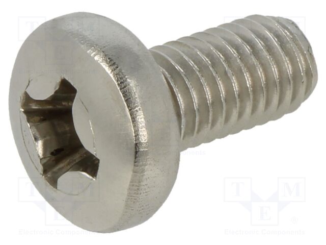 Screw; M8x16; Head: button; Phillips; PH4; A2 stainless steel