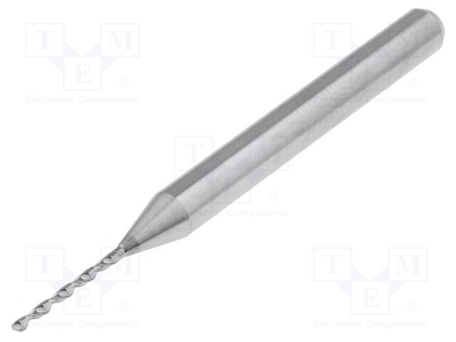 Drill bit; PCB; Ø: 0.75mm; L: 38.2mm; 1/8" (3,175mm)