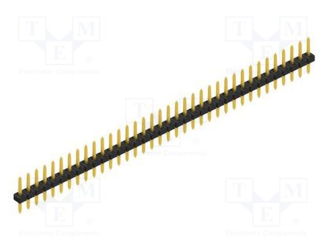 Connector: pin strips; pin header; male; PIN: 36; 2mm; THT; 1x36