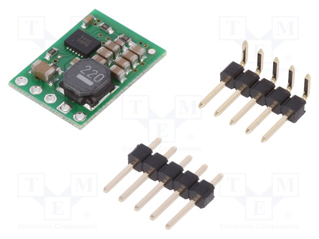 Converter: step down; Uout: 5V; Uin: 5.1÷36V; 1A; 85÷95%