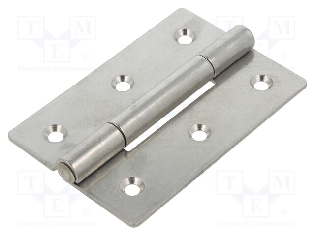Hinge; Width: 60mm; stainless steel; H: 90mm