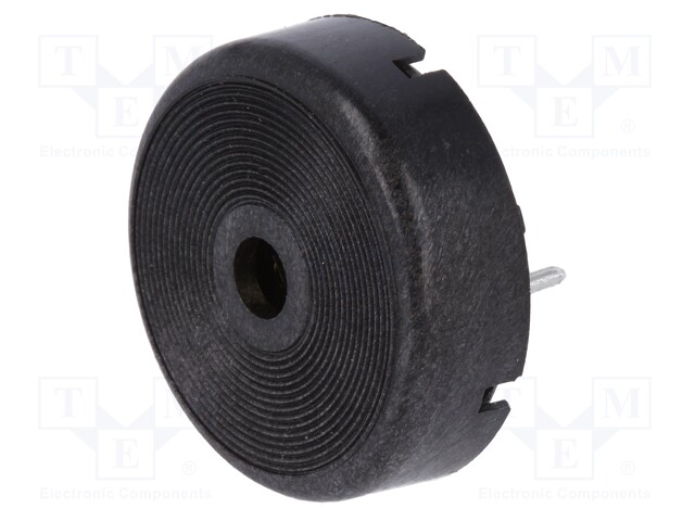 Sound transducer: piezo; without built-in generator; THT; 1mA