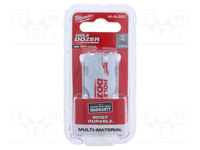 Hole saw; 24mm; bimetal