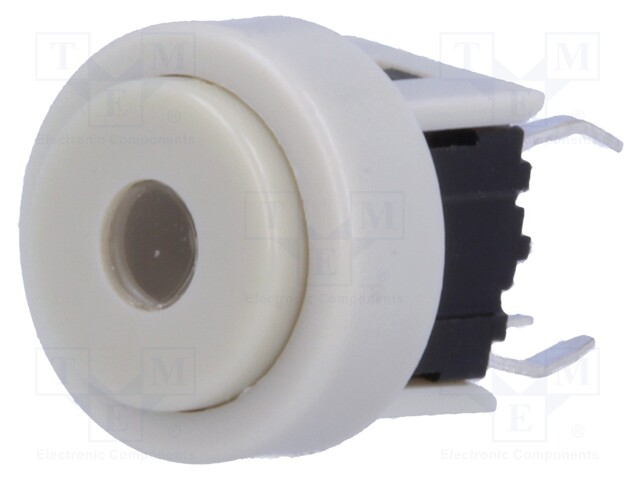 Switch: keypad; Pos: 2; SPST-NO; 0.05A/12VDC; white; Illumin: LED