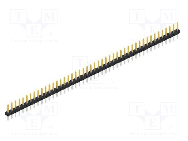 Connector: pin strips; pin header; male; PIN: 46; 2mm; THT; 1x46