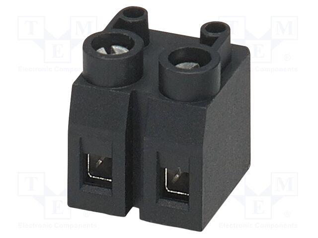 PCB terminal block, number of potentials: 2, number of rows: 