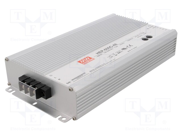 Charger: for rechargeable batteries; acid-lead; 35÷105Ah; 600W