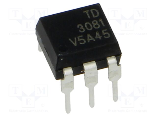 Optotriac; 5kV; triac; DIP6; Colour: black