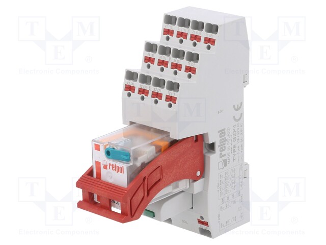 Relay: interface; DPDT; Ucoil: 24VDC; 12A; 12A/250VAC; 12A/24VDC
