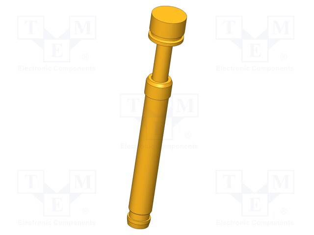 Test needle; Operational spring compression: 4mm; 5A; Ø: 4mm; 1N