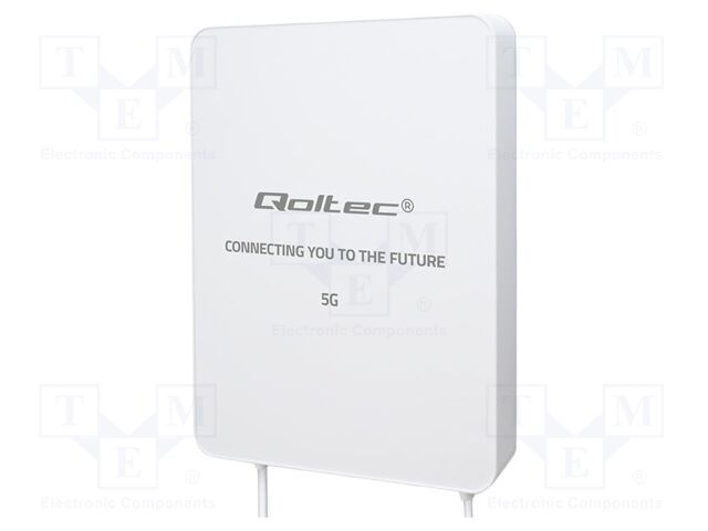 Antenna; white; SMA x2; 50W; 3300÷3800MHz; 50Ω; 3m; 16dBi; -40÷85°C