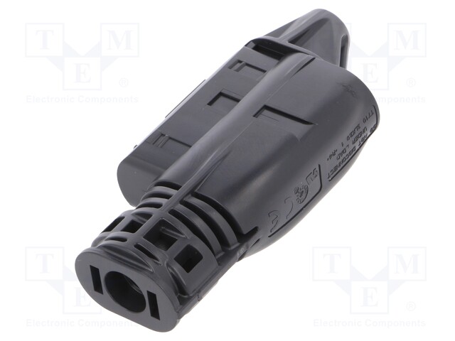 Connector: solar; male; "-" marking; 2.5÷6mm2; with contacts; plug