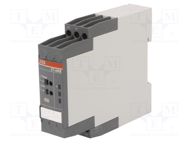 Time Delay Relay, 240 VDC, 0.05 s, 10 min, 1CO, DIN Rail