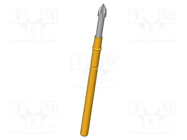 Test needle; Operational spring compression: 4mm; 5A; Ø: 1.75mm