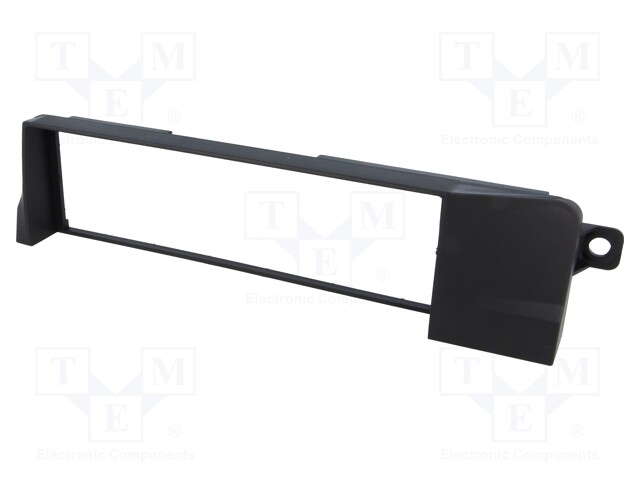 Radio mounting frame; BMW; 1 DIN; black