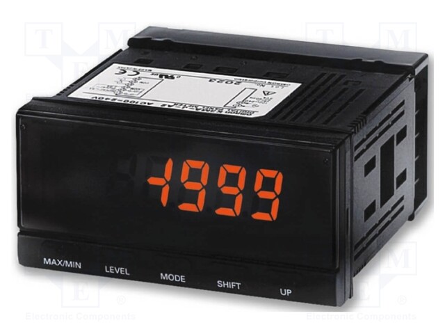 Module: meter; frequency; 100÷240VAC; panel; SPST-NO x2; IP66