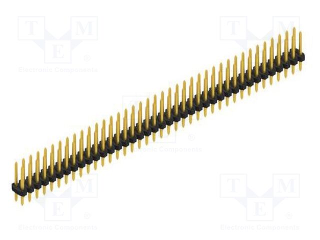 Connector: pin strips; pin header; male; PIN: 78; 2mm; THT; 2x39