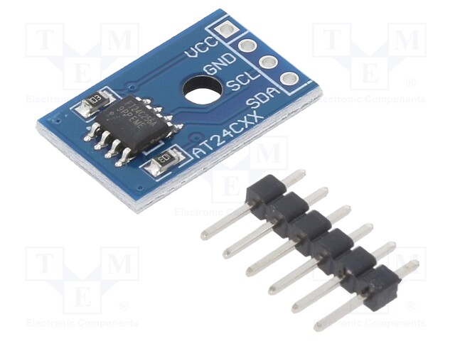 Module: extension; EEPROM memory; I2C; AT24C256; 19x11mm; 256kb