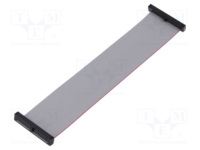 Ribbon cable with IDC connectors; Tape ph: 0.64mm; 127mm